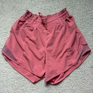 lululemon athletica Coral Athletic Shorts